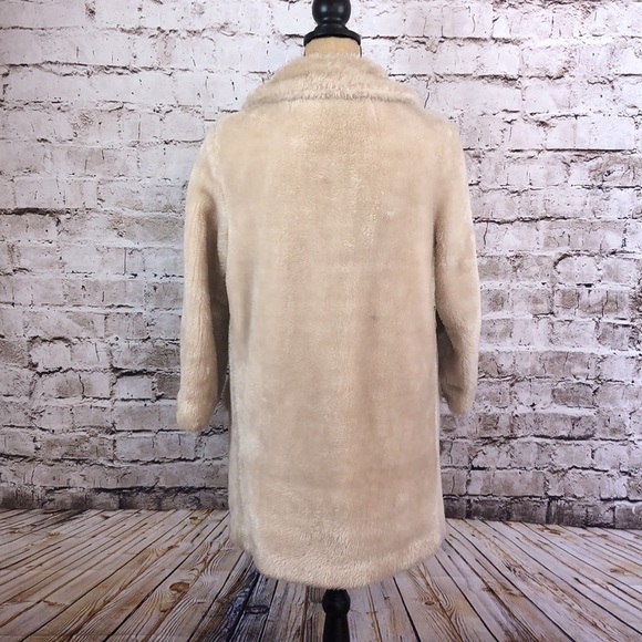 VTG Debutogs Faux Fur Coat Women’s Size M - Picture 4 of 14